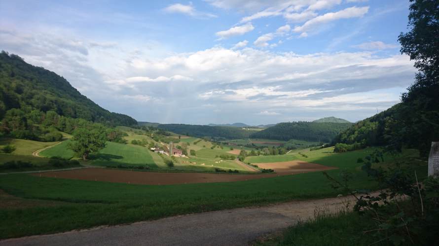 Strukturreiche Landschaft