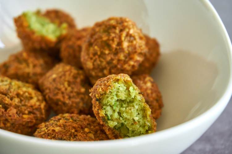 traditionell vegan: Falafel