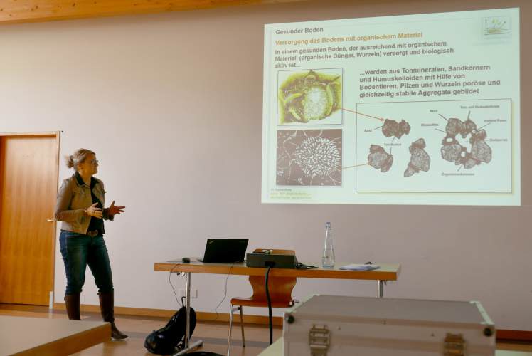 Dr. Andrea Beste - seminar on soil management