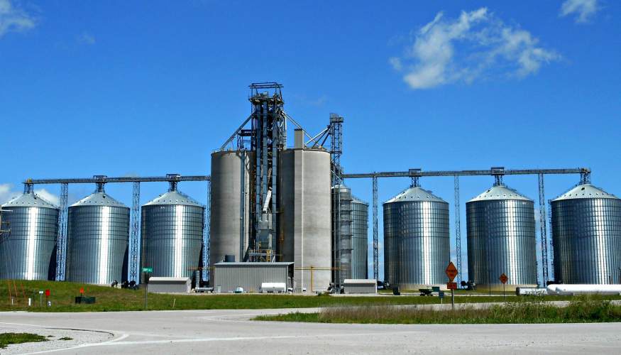 soy silos