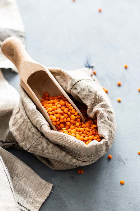 lenses - important protein food